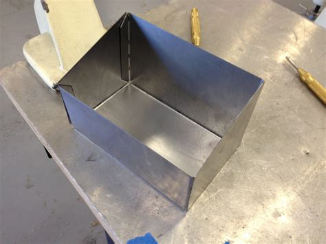 how to make a box out of sheet metal|sheet metal tool box design.